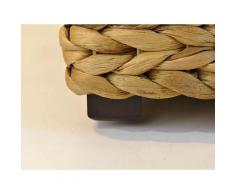ARTRA Tierkorb Artra Design Hundekorb/Katzenbett für Kleinere Hunde oder Katzen Keno aus Wasserhyazinthe, natur 50 cm beige Hundebetten -decken Hund Tierbedarf
