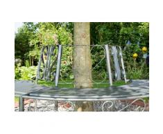 Greemotion Baumbank Toulouse, BxTxH: 195x100x83 cm grau Gartenbänke Gartenmöbel Gartendeko