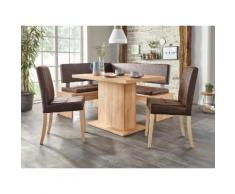 Eckbankgruppe Kempten (Set 4-tlg), braun, vintage braun