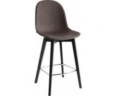 connubia by calligaris Barhocker Academy W CB/1672 grau Barmöbel Küchenmöbel Hocker
