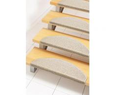 Stufenmatte Carransa Andiamo stufenförmig Höhe 10 mm maschinell getuftet, beige, Neutral, beige-creme