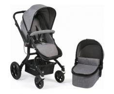 CHIC4BABY Kombi-Kinderwagen Tano, grau, 15 kg, ; Kinderwagen grau Baby Ab Geburt Altersempfehlung