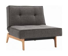 INNOVATION LIVING ™ Sofa Splitback Eik, in scandinavischem Design grau
