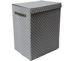Franz Müller Flechtwaren Wäschebox TexBox (1 Stück) grau Wäschetonnen Wäschekörbe Wäschetruhen Badmöbel Wäschesammler