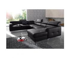 COTTA Wohnlandschaft, schwarz, schwarz