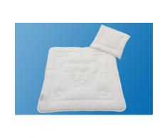 Dreams Steppbett + Kopfkissen Teddybär, (Spar-Set), Praktisches Set für Babys und Kleinkinder weiß Kinder Kinderbettdecke Bettdecken Bettdecken, Unterbetten