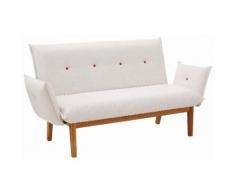 Home affaire Polsterbank Libra 190 cm breit, beige, creme