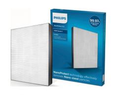 Philips NanoProtect Filter FY1410/30 Zubehör für alle Philips Luftreiniger der Serien 1000 und 1000i, weiß, weiß
