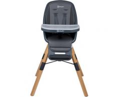 BabyGo Hochstuhl Carou, grau, Sitz um 360° drehbar grau Baby Mitwachsende Hochstühle Babymöbel