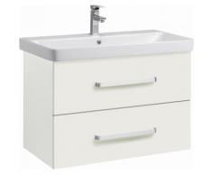 Schildmeyer Waschtisch Alpha Breite 80 cm, weiß, weiß/weiß