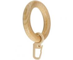 GARESA Gardinenring Nova, (20 St.) beige Gardinenringe Zubehör für Gardinen Vorhänge