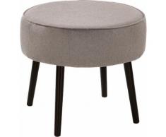 Fink Polsterhocker ELLIS, mit runder Sitzfläche braun Hocker Möbel Aufbauservice
