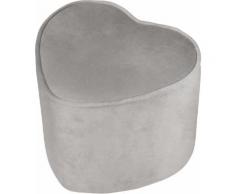 roba Hocker Lil Sofa, in Herzform grau Kinder Kinderstühle Kindermöbel