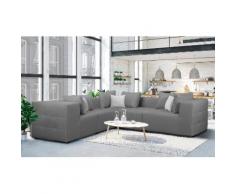 Places of Style Ecksofa Novum, grau, Neutral, anthrazit