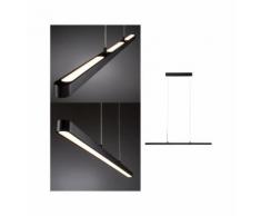 Paulmann LED Pendelleuchte Lento 42W Schwarz dimmbar höhenverstellbar, 1 St., Warmweiß schwarz LED-Lampen LED-Leuchten SOFORT LIEFERBARE Lampen Leuchten