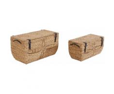 Home affaire Truhe Mary-Anne (2er-Set) beige Truhen Kleinmöbel
