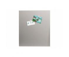 blomus Magnettafel MURO, silberfarben, Edelstahl glatt