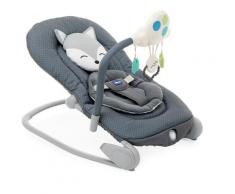 Chicco Babywippe Balloon, Foxy, bis 18 kg grau Baby Ab Geburt Altersempfehlung