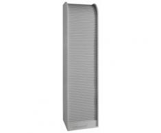 Rollladenschrank 777/1RL silberfarben Schränke Made in Germany - Möbel