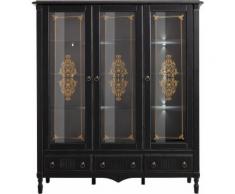 Leonique Vitrine Jolly, schwarz, schwarz