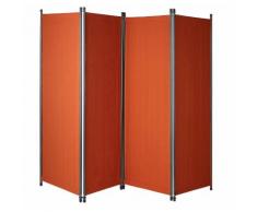 Angerer Freizeitmöbel Paravent Swingtex, (B/H): ca. 220x165 cm orange Paravents Raumteiler Wohnaccessoires