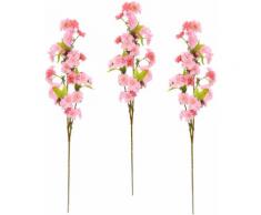 my home Kunstpflanze Palina, 3er Set rosa Künstliche Zimmerpflanzen Kunstpflanzen Wohnaccessoires