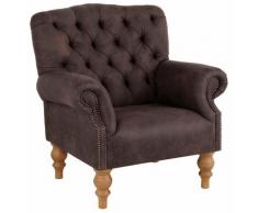 Home affaire Sessel Lord braun Hocker SOFORT LIEFERBARE Möbel