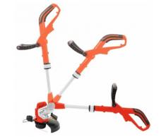 Hanseatic Elektro-Rasentrimmer ERT 450 rot Rasentrimmer Gartengeräte Garten Balkon