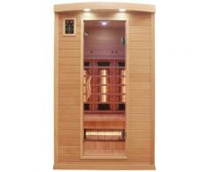 Dewello Infrarotkabine Hyder, für bis zu 2 Personen beige Infrarotkabinen Sauna Bad Sanitär
