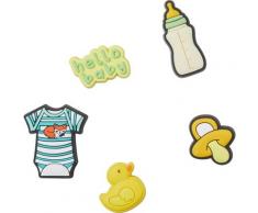Crocs Schuhanstecker Jibbitz™ Baby Boom, (Set, 5 tlg., Kein Spielzeug. Nicht geeignet für Kinder unter 3 Jahren.), zum individuellen stylen gelb Schuhpflege Co.