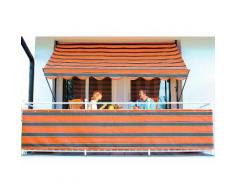 Angerer Freizeitmöbel Balkonsichtschutz, Meterware, orange-braun, H: 75 cm braun Balkonsichtschutz Markisen Garten Balkon