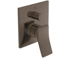 Ideal Standard Badarmatur Check, Unterputz Bausatz 2, Magnetic Grey grau Badarmaturen Bad Sanitär