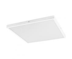 EGLO Aufbauleuchte FUEVA 1, LED-Board, 1 St., Warmweiß, schlankes Design, nur 3 cm hoch weiß LED-Lampen LED-Leuchten Lampen Leuchten sofort lieferbar