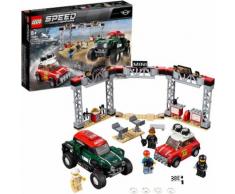 LEGO Konstruktionsspielsteine "Rallyeauto 1967 Mini Cooper S und Buggy 2018 Mini John Cooper Works (75894) LEGO Speed Champions" Kunststoff (481-tlg), bunt, Unisex, bunt