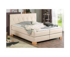 Home affaire Boxspringbett Merino beige Einzelbetten Betten Komplettbetten