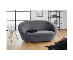 LOOKS by Wolfgang Joop Sofa LooksIV, Rundsofa, in vielen frischen Farben wählbar grau Sofas und Couches Möbel mit Aufbauservice