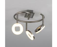 SPOT Light LED Deckenleuchte EASYFIX, LED-Modul, Warmweiß, aus Metall, integriert, flexibel einstellbar, bewegliche Köpfe. weiß Deckenstrahler Strahler Spots Lampen Leuchten