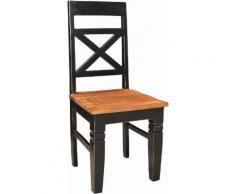 SIT 4-Fußstuhl Corsica, Shabby Chic, Vintage schwarz 4-Fuß-Stühle Stühle Sitzbänke