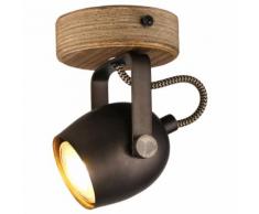 Brilliant Leuchten Tool Wandspot schwarz stahl Wandstrahler Strahler Spots Lampen Wandleuchten