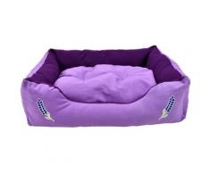 HEIM Tierbett Lavendel, BxLxH: 48x61x18 cm lila Hundebetten -decken Hund Tierbedarf