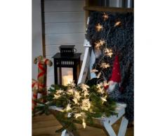 KONSTSMIDE LED Dekolichterkette, Sterne farblos Lichterketten und Lichtschlauch Dekoleuchten Lampen Leuchten Saisonartikel Weihnachten