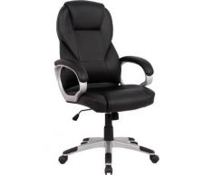 Chefsessel Mello 1 schwarz Sessel Wohnzimmer