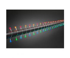 KONSTSMIDE LED-Lichterkette, 80 St.-flammig, LED Globelichterkette, runde Dioden, bunte Dioden farblos LED-Lichterkette LED-Lampen LED-Leuchten Lampen Leuchten sofort lieferbar
