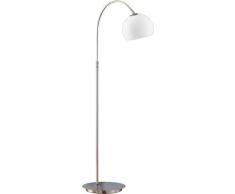 FISCHER & HONSEL Stehlampe Bow, E27 silberfarben Bogenlampen Stehleuchten Lampen Leuchten
