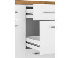 wiho Küchen Winkelküche Unna, ohne E-Geräte, Stellbreite 220 x 170 cm weiß Küchenzeilen mit Geräten -blöcke Küchenmöbel