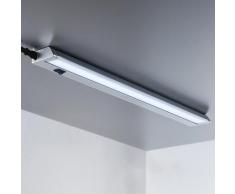 B.K.Licht LED Unterbauleuchte Maria, LED-Board, Neutralweiß, Unterbaulampe inkl. 9W 1000lm Lichtleiste Küchen-Lampe Beleuchtung Schrankleuchte silberfarben Möbelleuchten SOFORT LIEFERBARE Lampen Leuchten