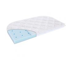 Babymatratze Kleine Matratze Brise Light, Träumeland, 6 cm hoch weiß Baby Babymatratzen Matratzen