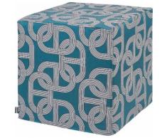 H.O.C.K. Sitzwürfel Retro-Silvy blau Poufs Hocker