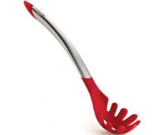 Cuisipro Nudellöffel Elegance, (1 tlg.), satinierter Edelstahl, sehr hochwertig und langlebig, spülmaschinengeeignet rot Löffel Schöpfer Kochen Backen Haushaltswaren