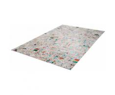 Fellteppich Rocket 310 Kayoom rechteckig Höhe 8 mm Naturprodukt, bunt, multi-elfenbeinfarben